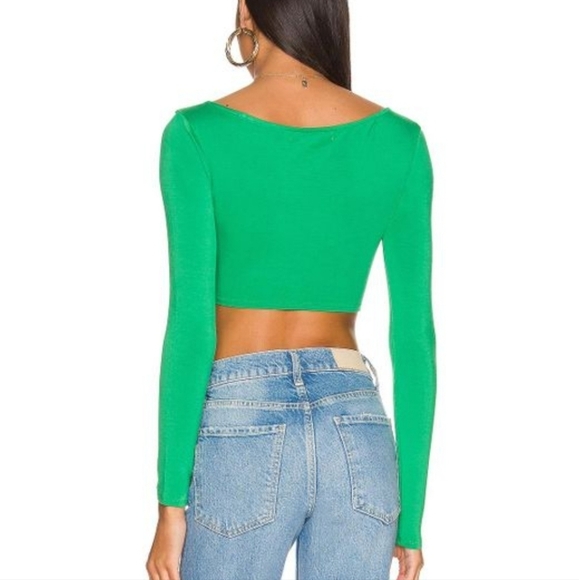 HOUSE OF HARLOW×REVOLVE YULIA TOP IN KELLY GREEN SZ XL - Picture 7 of 14